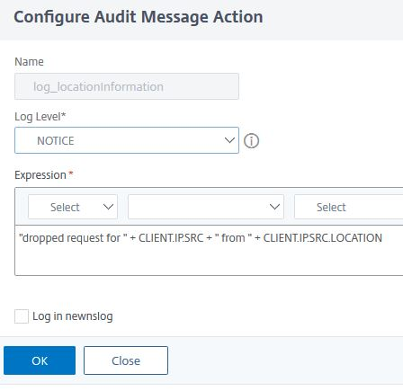 Citrix ADC / NetScaler：记录有关客户端位置的详细信息